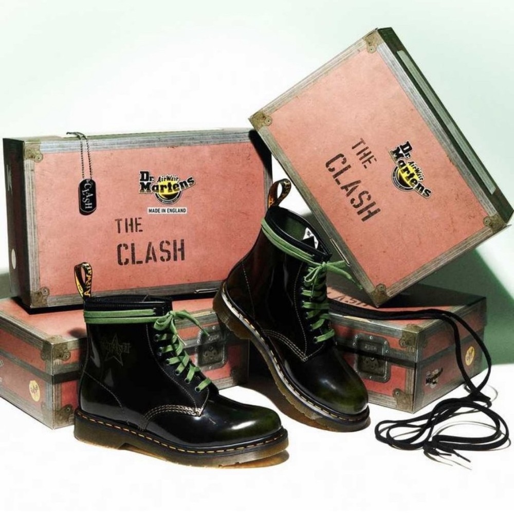 Dr. Martens x The Clash 1460 Arcadia Boots Women's 7 NWT